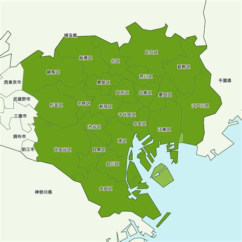 東京15区 地図